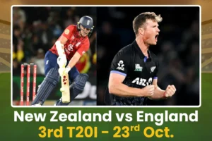 New Zealand vs England Match