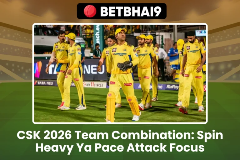 CSK 2026 Team
