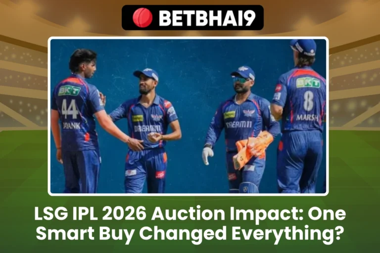 LSG IPL 2026 Auction
