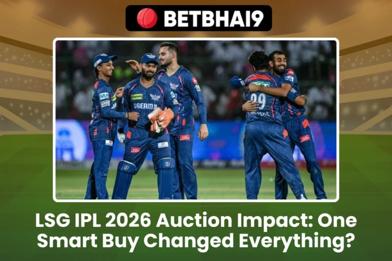 LSG IPL 2026 Auction Impact