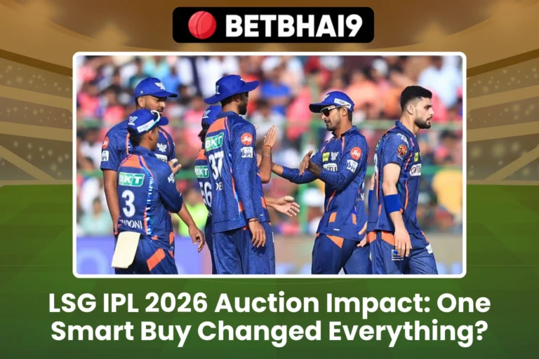 LSG IPL 2026 Auction Impact One Smart Buy Changed Everything