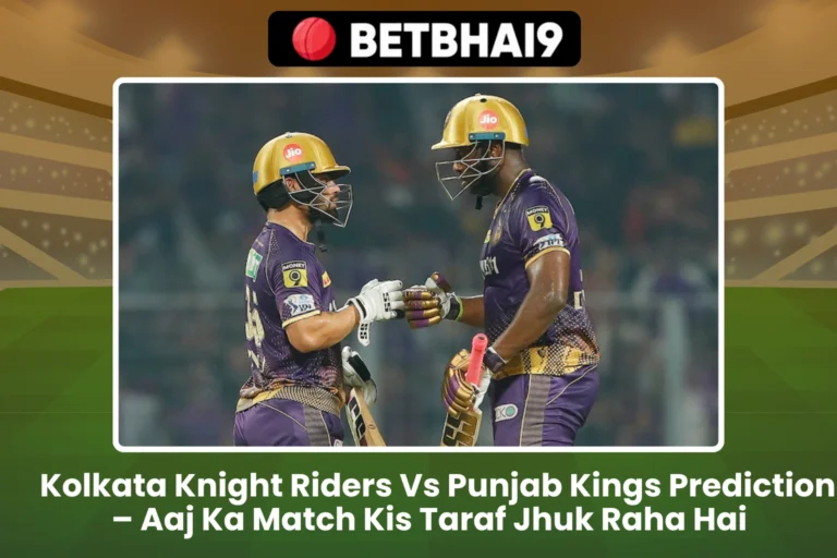 Kolkata Knight Riders Vs Punjab Kings Prediction – Aaj Ka Match