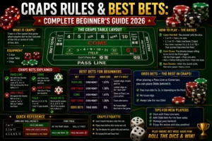 Craps Rules & Best Bets Complete Beginner’s Guide 2026