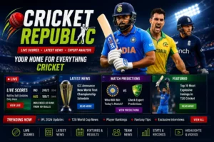 CricketRepublic: Latest Cricket News, Live Scores, Match Predictions & Expert Analysis