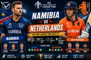 Namibia vs Netherlands ICC CWC League Two 2023–27
