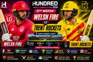 Welsh Fire vs Trent Rockets Prediction | The Hundred 2026
